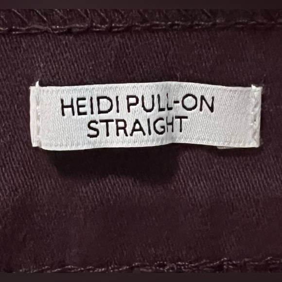 NWT Nine West Mid Rise Heidi Pull On Pant Casual Work Wear Office Straight Leg - Picture 12 of 14